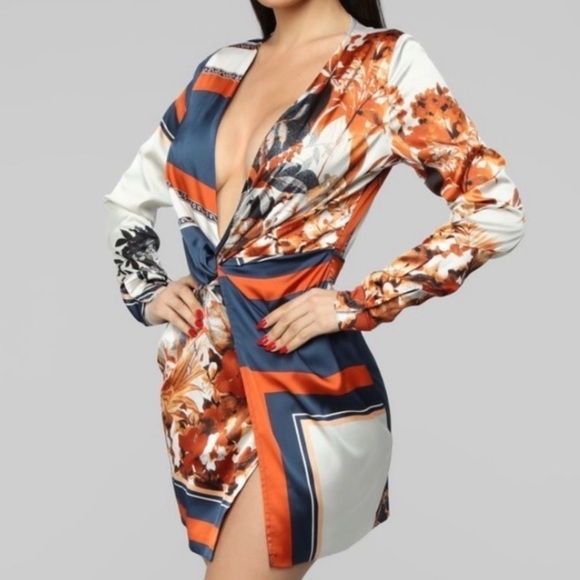 Fashion Nova Dresses & Skirts - Fashion Nova | Satin Mini Dress